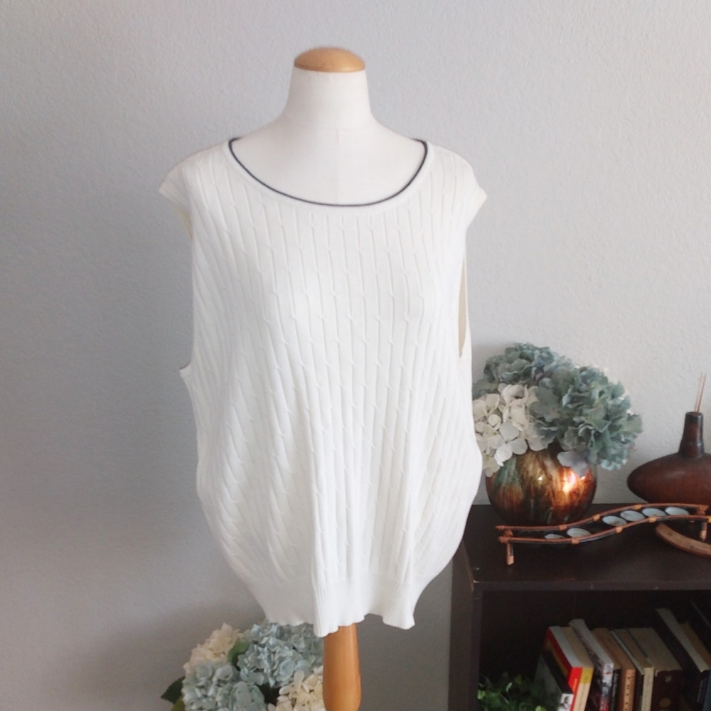 Jessica London Studio sleeveless knit  sz 2X